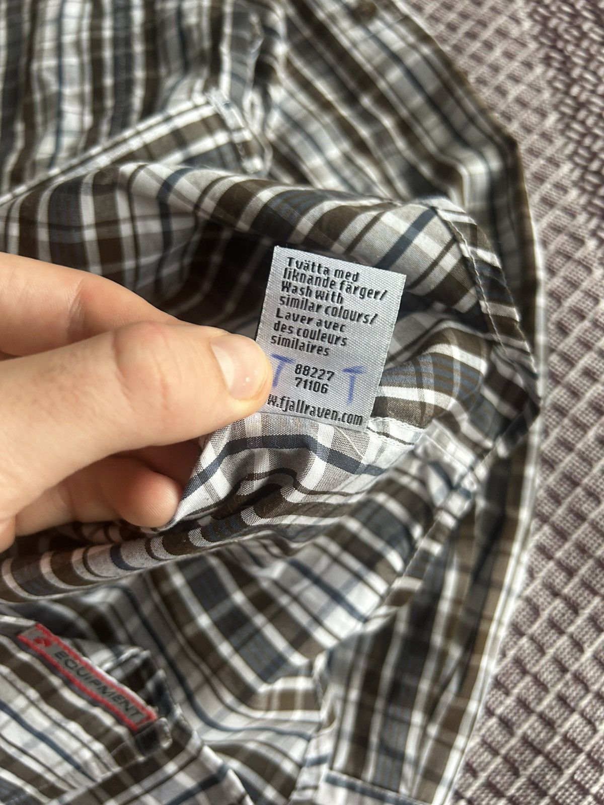 Fjallraven FjallRaven Equipment Outdoor Mens Shirt Striped Size Small Size US S / EU 44-46 / 1 - 9 Thumbnail