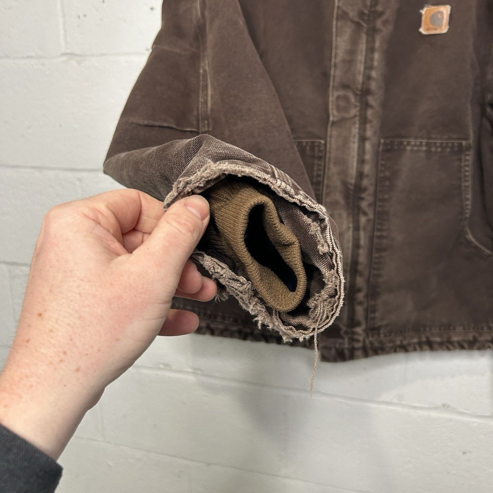 Carhartt Vintage Carhartt Quilted Traditional Jacket “Dark Brown” J22 Size US L / EU 52-54 / 3 - 7 Thumbnail