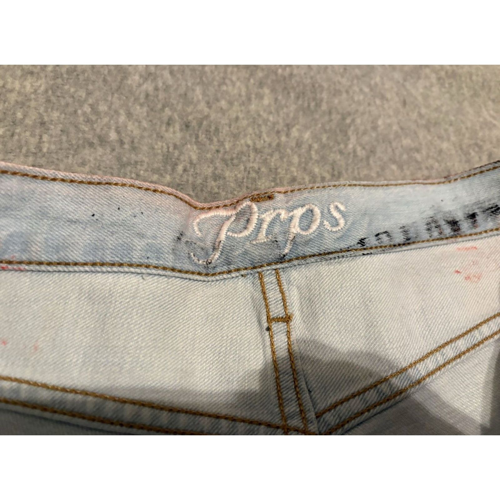 Prps PRPS Demon Straight Jeans Red 38x34 Mens Sz 38 NWT Size US 38 / EU 54 - 3 Thumbnail