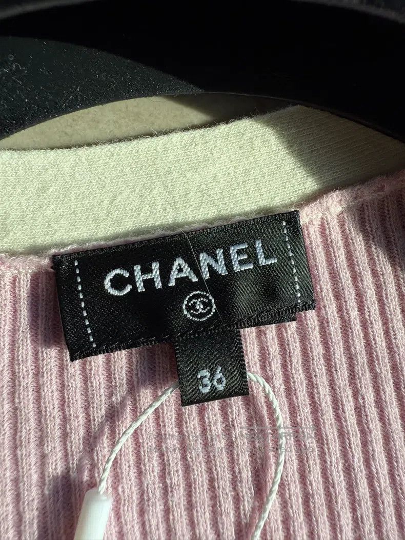 Chanel Chanel 25m beach pink cardigan coat Size XS / US 0-2 / IT 36-38 - 4 Thumbnail