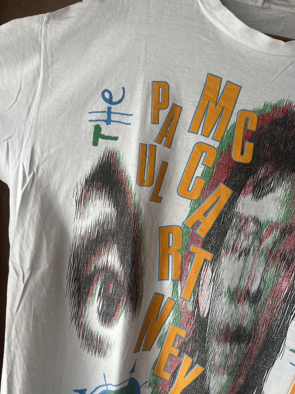 Band Tees Paul McCartney 1989 tour Mac is back Size US XL / EU 56 / 4 - 3 Thumbnail
