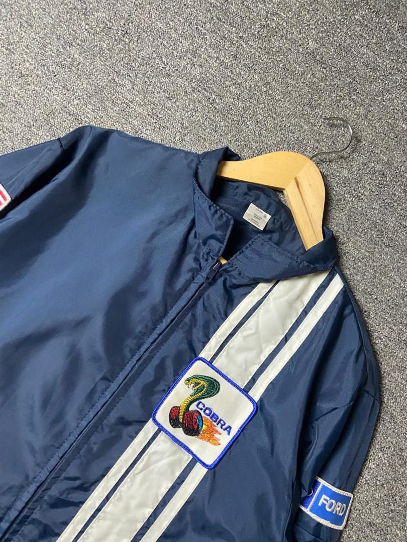 Cobra Vintage Ford Shelby Cobra Racing Bomber Style Jacket (179) Size US M / EU 48-50 / 2 - 9 Thumbnail