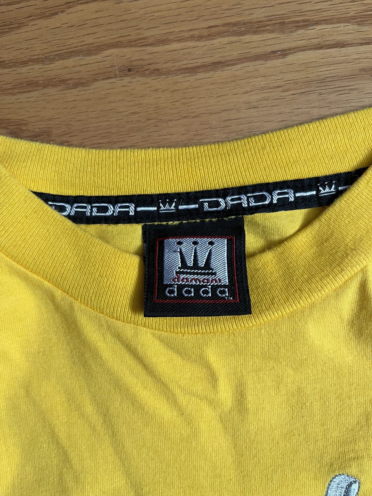 Damani Dada × Vintage Vintage Damani Dada Sneaker T Shirt Size US L / EU 52-54 / 3 - 3 Thumbnail