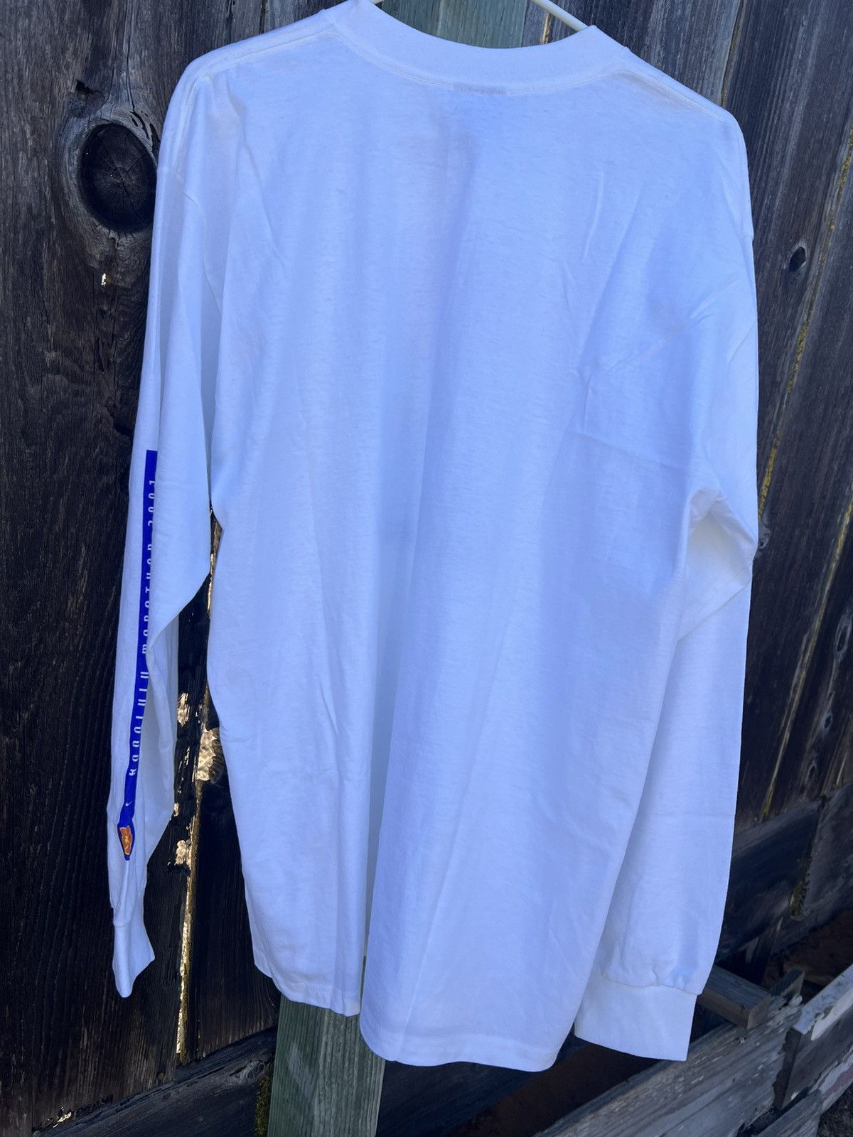 Nike Vintage Nike Long Sleeve Honolulu Marathon 2001 White Cotton Size US M / EU 48-50 / 2 - 4 Thumbnail
