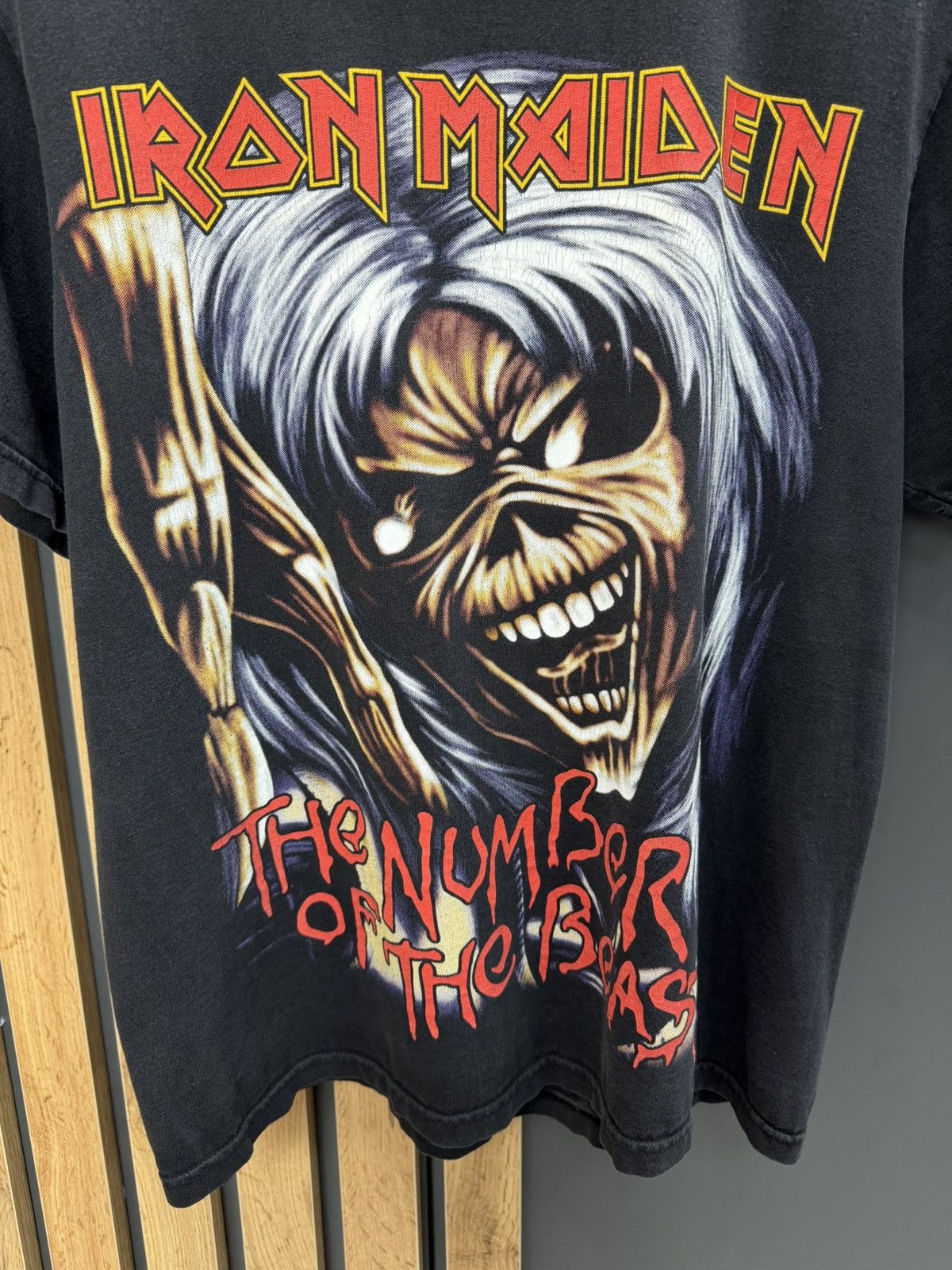 Iron Maiden Iron Maiden Number Of The Beast Tee Black Size M Size US M / EU 48-50 / 2 - 4 Thumbnail