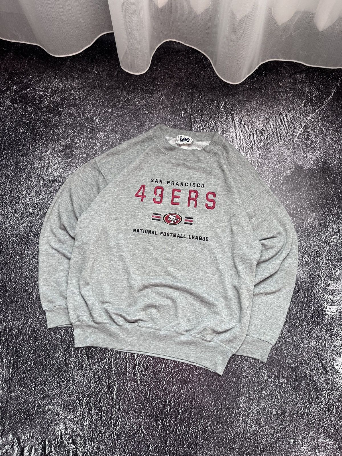 NFL 49ers NFL Los Angeles Lee vintage big logo sweatshirt Size US M / EU 48-50 / 2 - 2 Thumbnail
