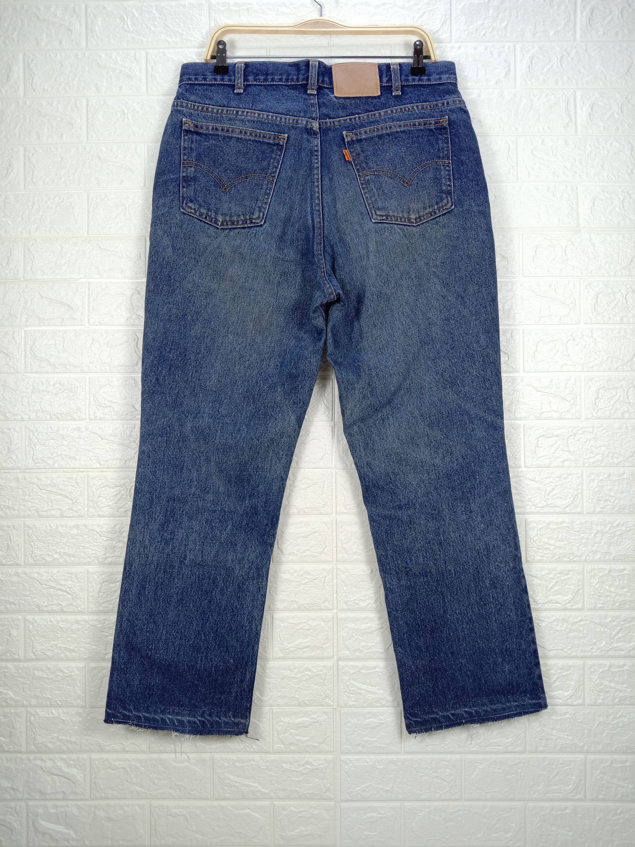 Levi's Vintage Levi's 506 Orange Tab Jeans Faded Blue Denim Size US 34 / EU 50 - 5 Thumbnail