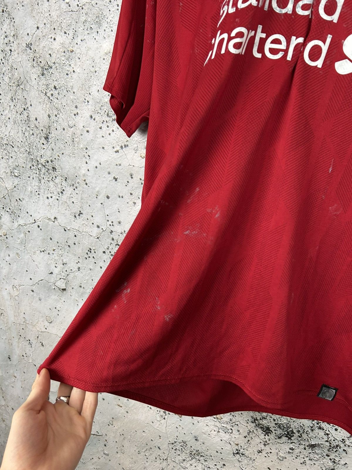Vintage Liverpool FC Soccer Jersey Football New Balance Hype Size US L / EU 52-54 / 3 - 4 Thumbnail