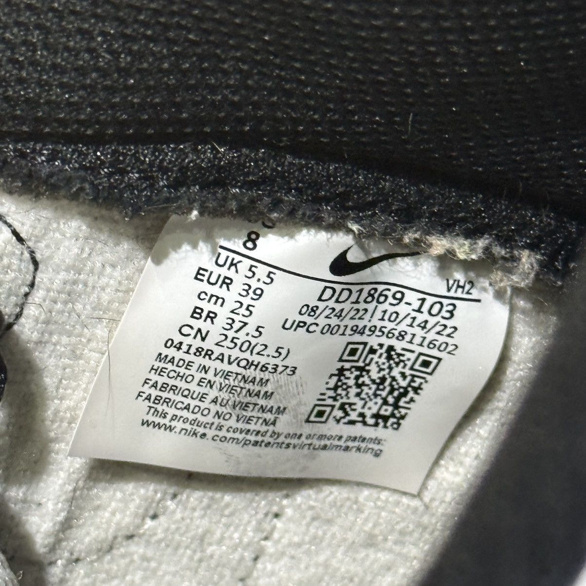 Nike NIKE DUNK PANDA HIGH Size US 7 / EU 40 - 6 Thumbnail