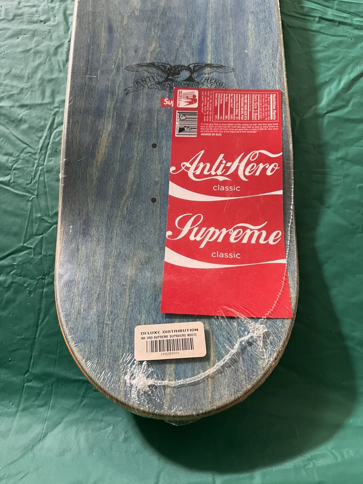 Supreme Supreme x Antihero “SUPRHERO” Deck Size ONE SIZE - 2 Thumbnail
