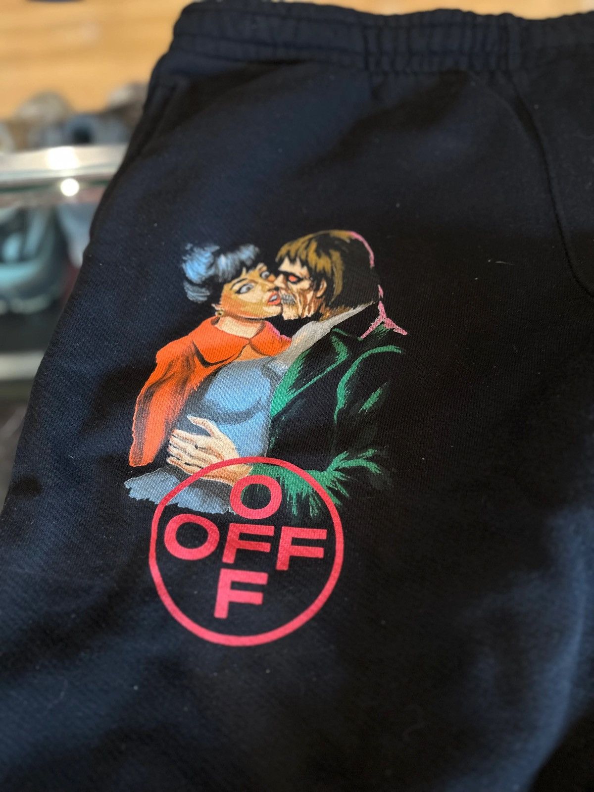 Off-White Off-White Sweatpants Black Size XL Size US 36 / EU 52 - 2 Thumbnail