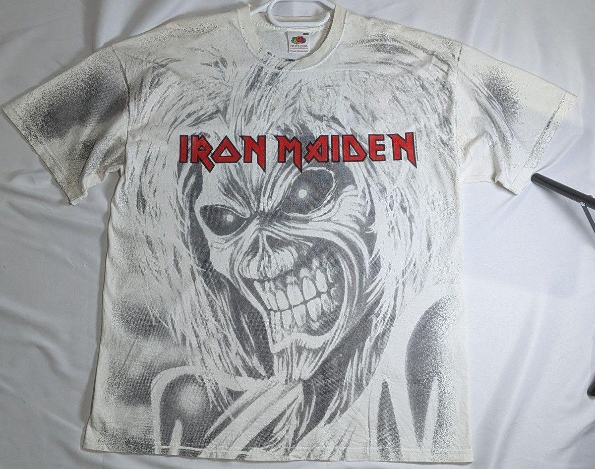 Iron Maiden Vintage Iron Maiden 1999 Killers OAP All Over Print T-shirt Size US XL / EU 56 / 4 - 2 Thumbnail