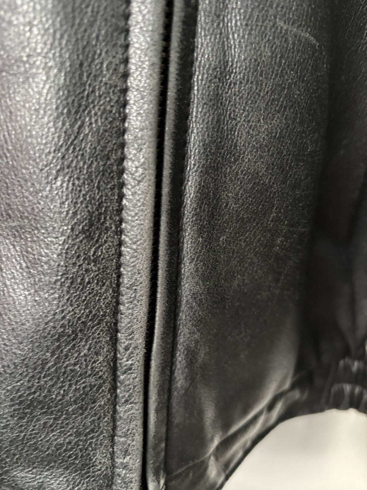 Vintage Vintage Croft & Barrow Genuine Leather Jacket Size US L / EU 52-54 / 3 - 8 Thumbnail