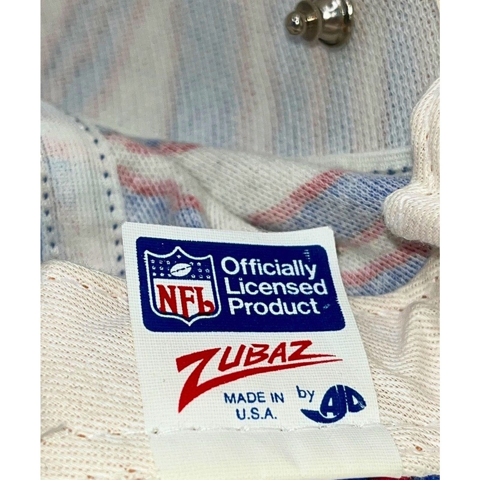 Zubaz NFL Super Bowl Zubaz Bills vs Giants Snapback Hat EUC Size ONE SIZE - 8 Thumbnail
