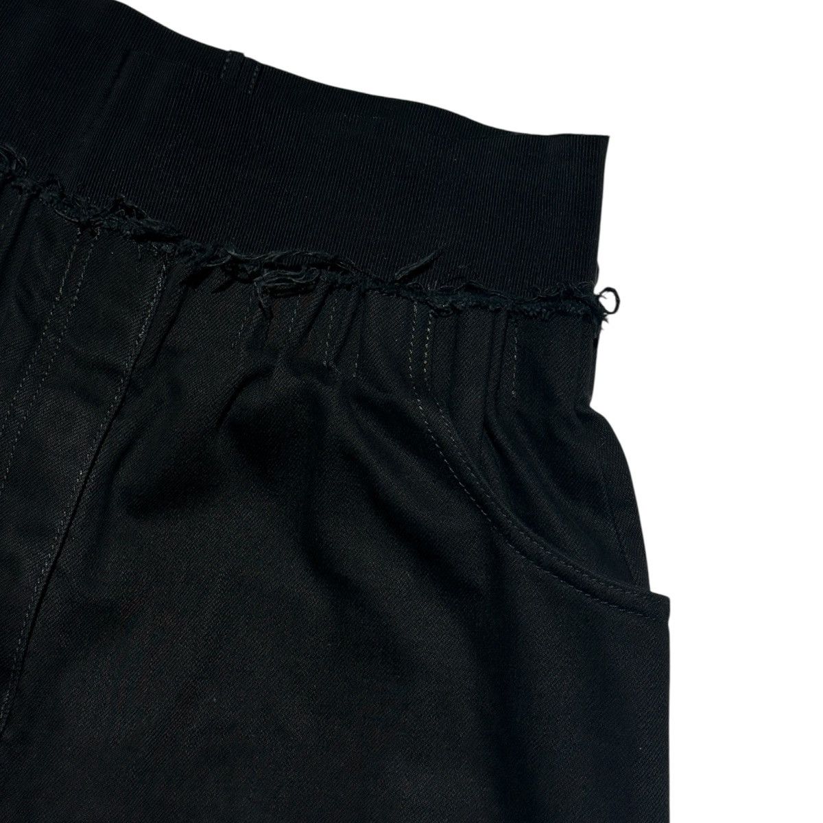 Raf Simons Gathered elastic cinch waist baggy denim Size US 30 / EU 46 - 3 Thumbnail