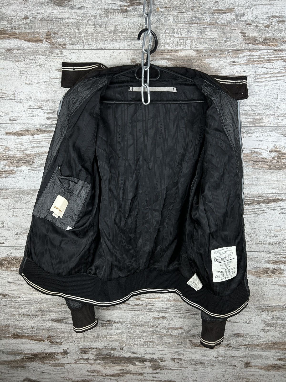 Diesel × Vintage Mens Vintage Diesel Project jacket y2k streetwear rare Size US L / EU 52-54 / 3 - 21 Thumbnail