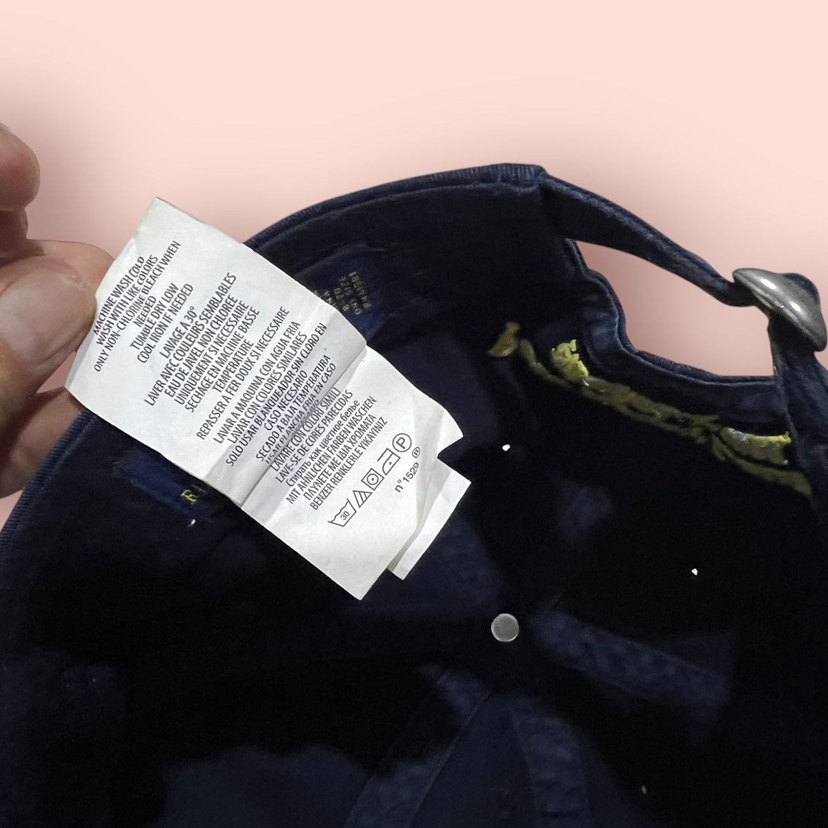 Polo Ralph Lauren × RRL Ralph Lauren × Ralph Lauren VINTAGE POLO RALPH LAUREN NO.3 BIG PONY STRAPBACK Size ONE SIZE - 20 Thumbnail