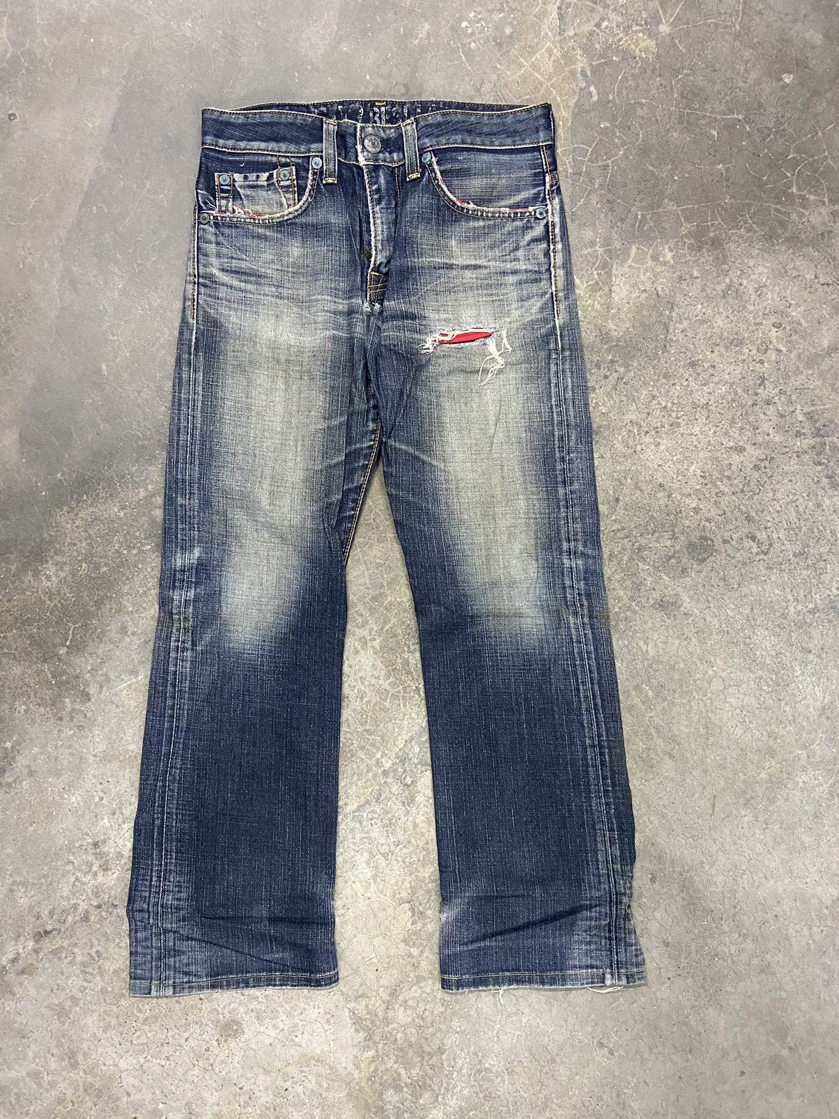 Edwin 🔥 Vintage Edwin Jeans distressed if six was nine Size US 32 / EU 48 - 2 Thumbnail