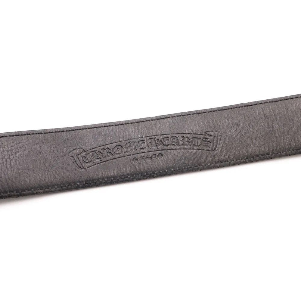 Chrome Hearts 34inch Chrome Hearts PYRAMID LEATHER Belt 1.5 Size ONE SIZE - 5 Thumbnail