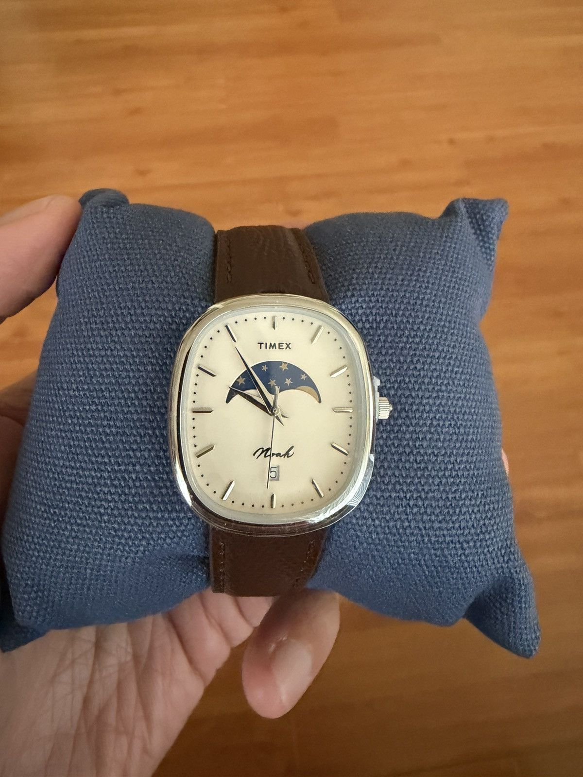 Noah × Timex Noah x Timex Oval Moon Phase Watch Brown Steel Size ONE SIZE - 1 Thumbnail