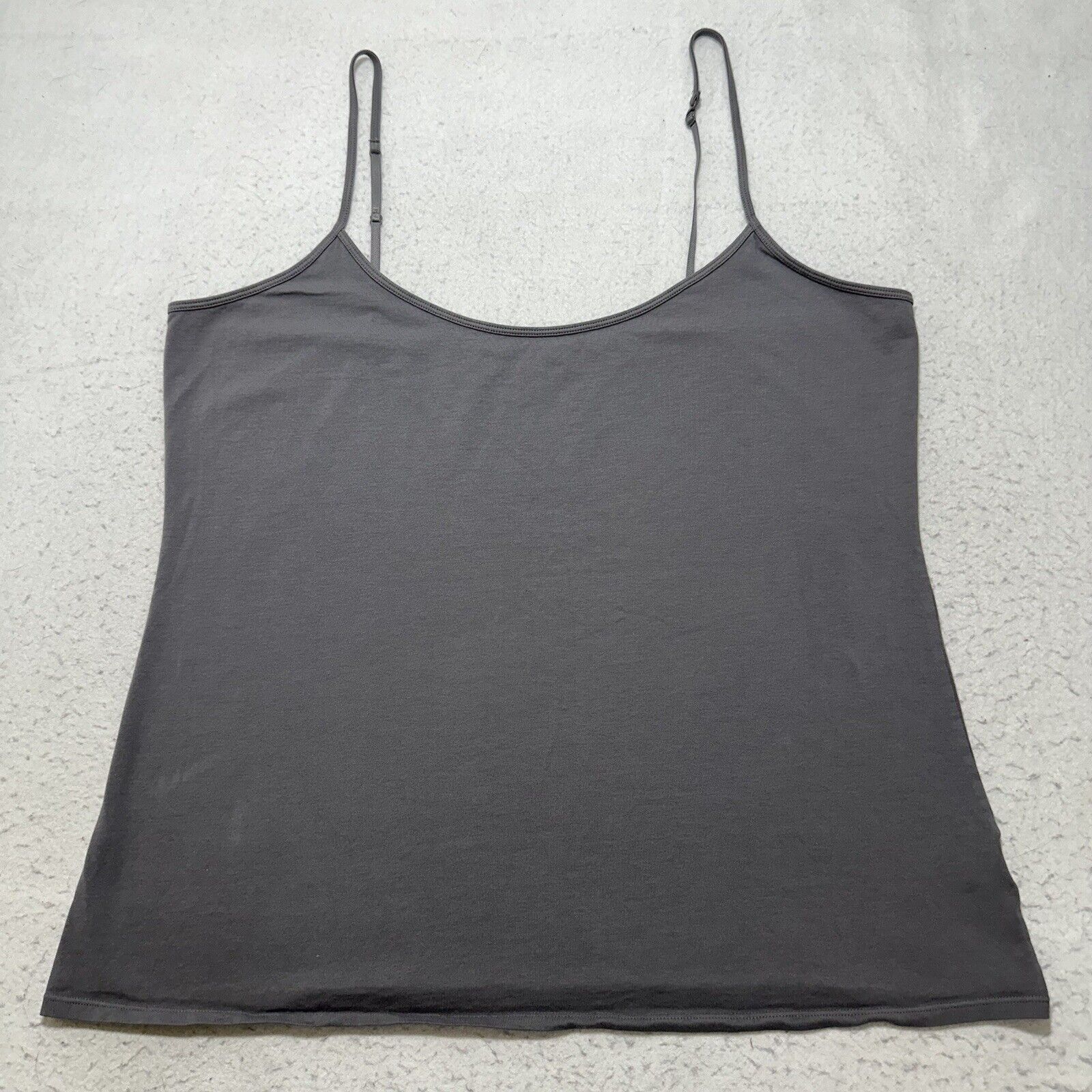 Old Navy Old Navy XXL Gray Adjustable Strap Camisole Tank Top Stretch Size XXL / US 16-18 / IT 52-54 - 1 Thumbnail