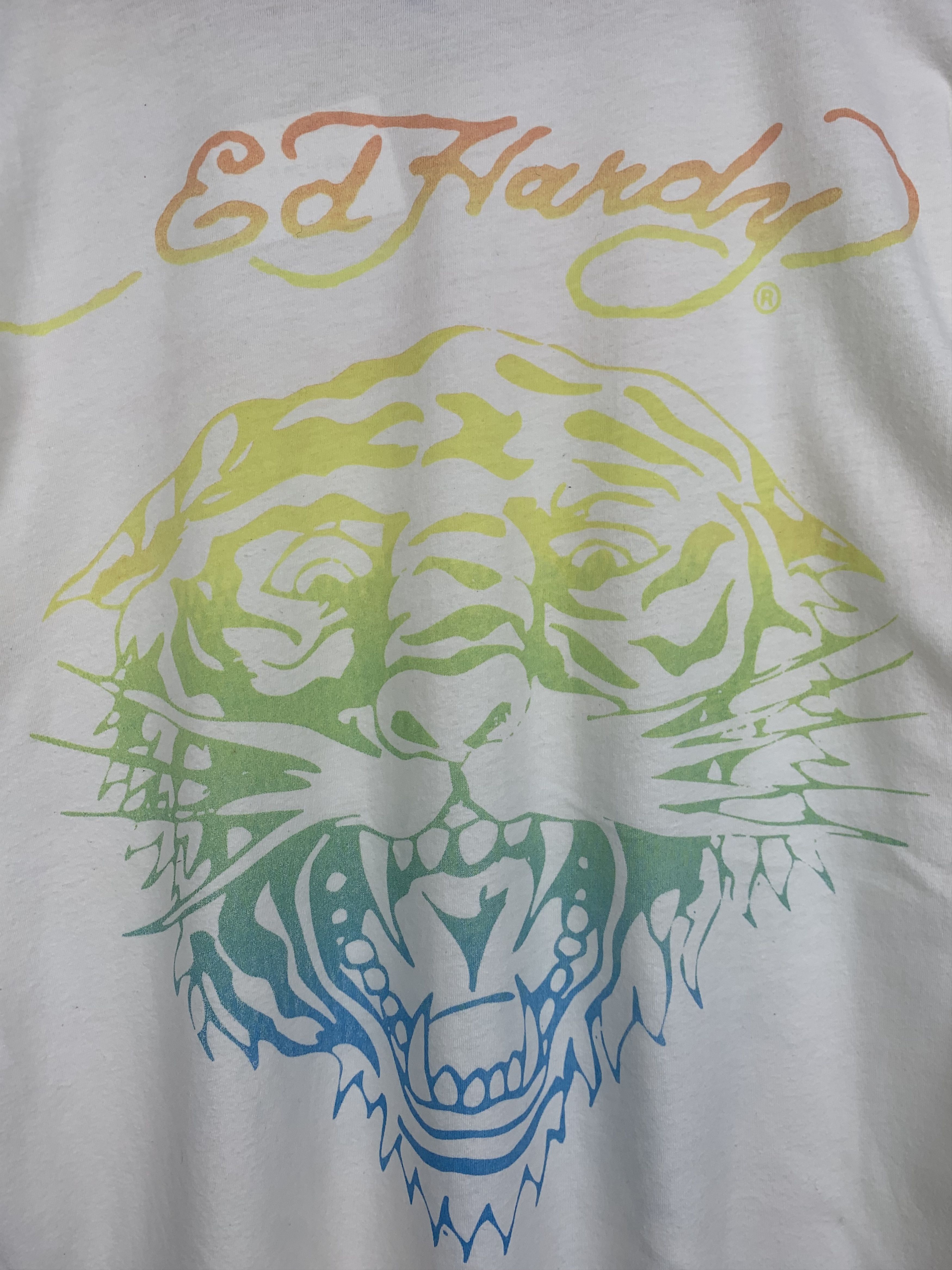 Ed Hardy Vintage Ed Hardy T Shirt TA0291 Size US L / EU 52-54 / 3 - 13 Thumbnail