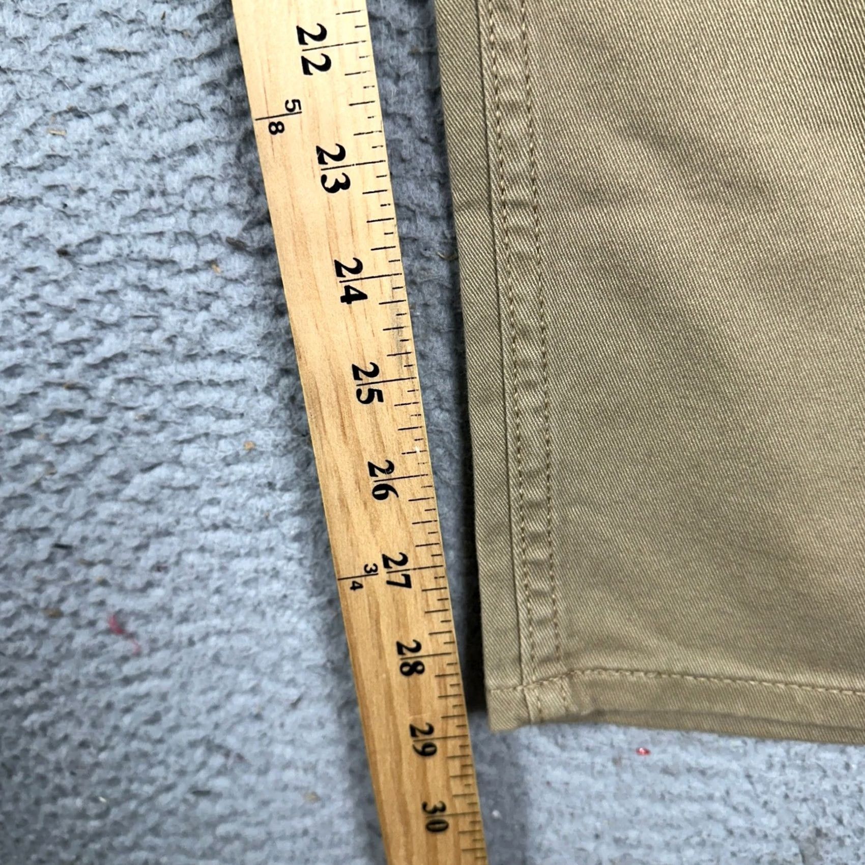 Dockers Dockers Pacific Pants Mens 38X29 Khaki Straight 5-Pocket Den​im Stretch Chino Casual Workwear Mens Regular Beige Size US 38 / EU 54 - 6 Thumbnail