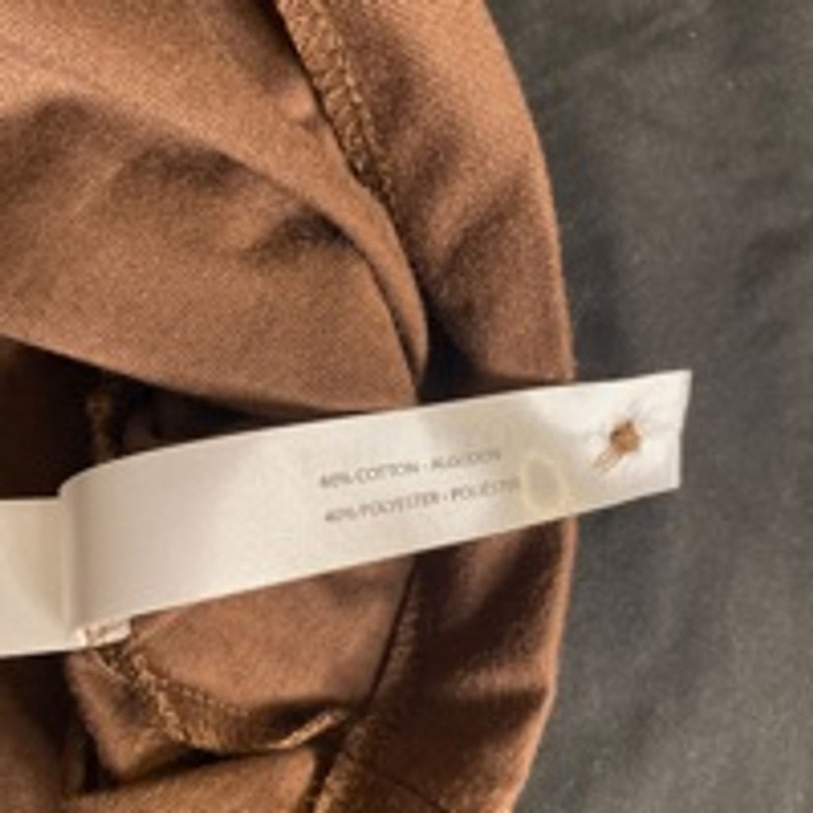Other Cafe Aesthetic Embroidered Coffee Shirt Brown Vox Populi L Size US L / EU 52-54 / 3 - 8 Thumbnail