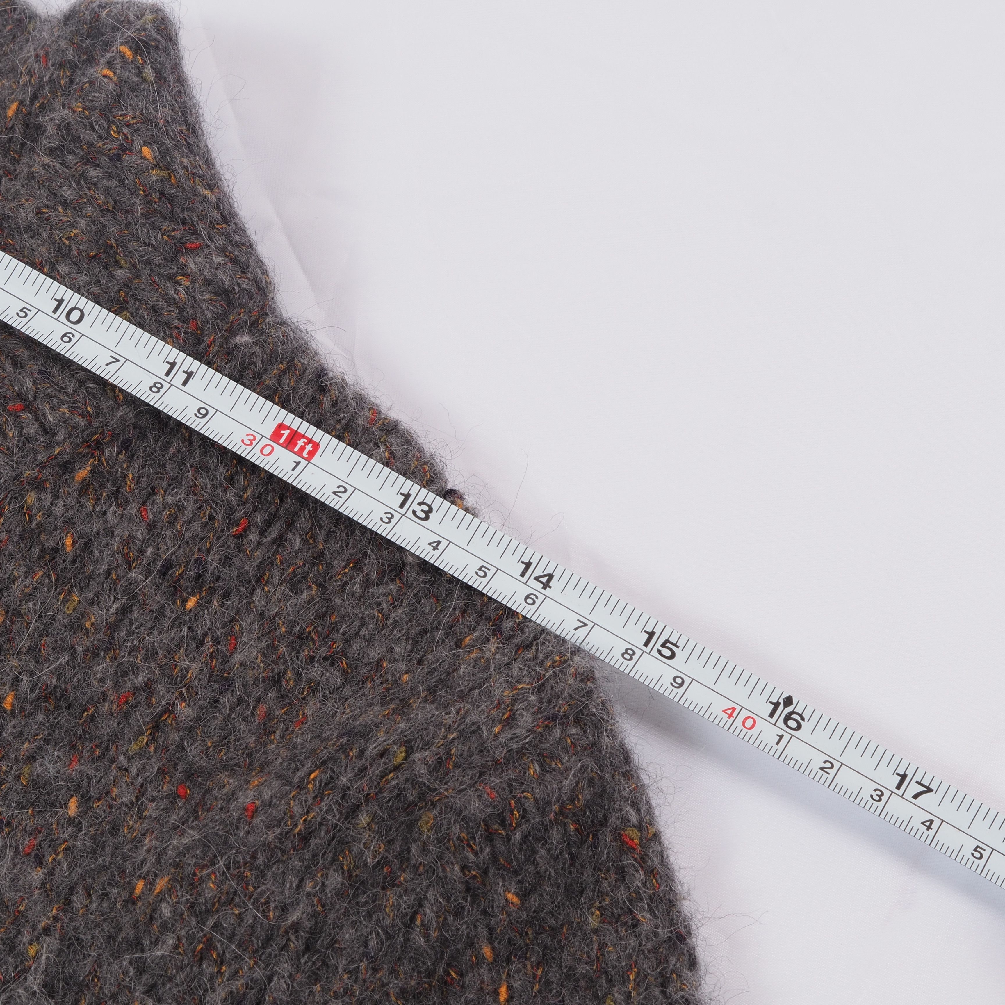 Fabiana Filippi Fabiana Filippi Gray Alpaca Knit Sweater Cardigan Size S / US 4 / IT 40 - 10 Thumbnail