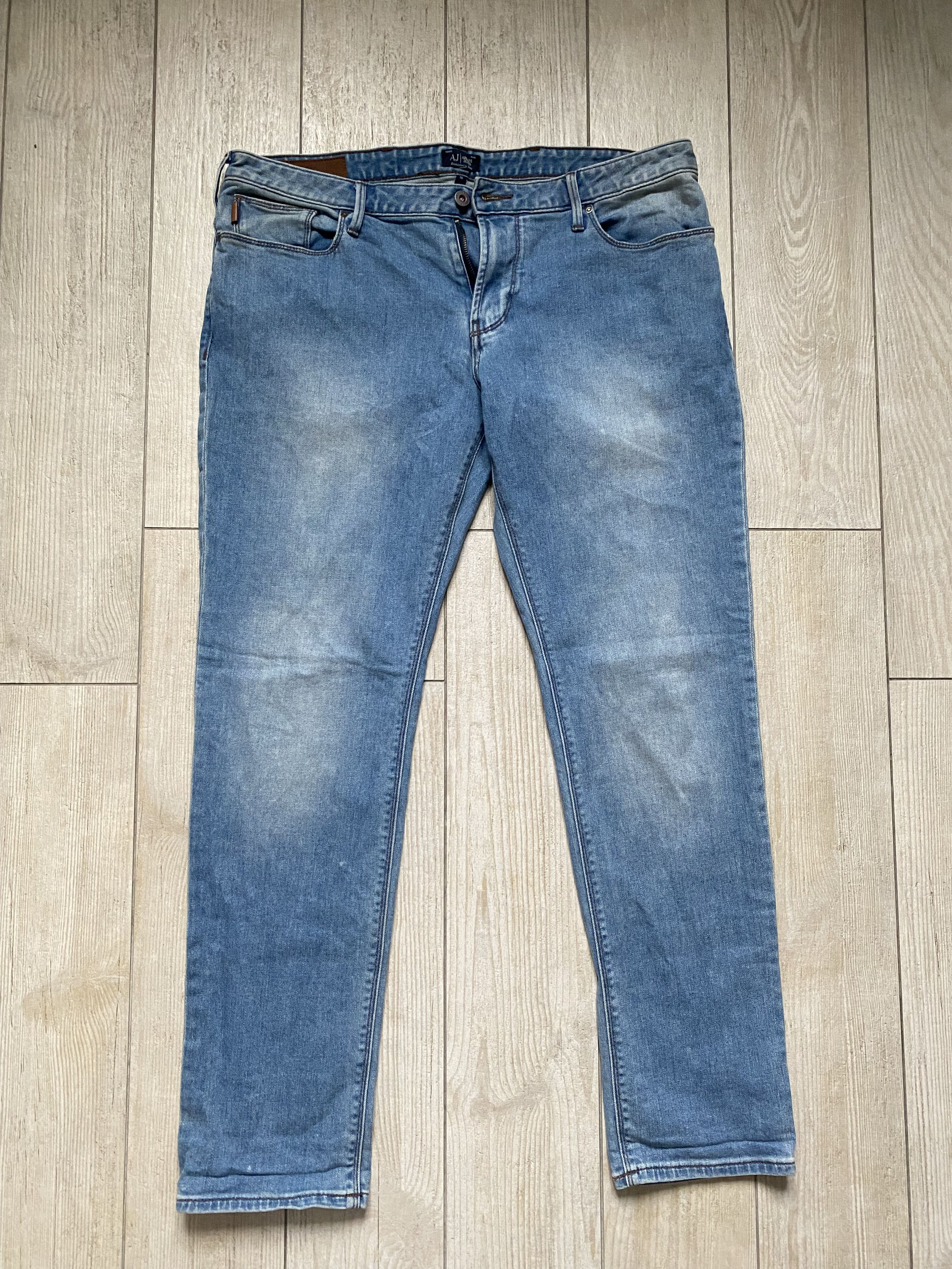 Armani × Emporio Armani × Giorgio Armani Armani Jeans Light Denim – Timeless Classic Size US 36 / EU 52 - 1 Thumbnail
