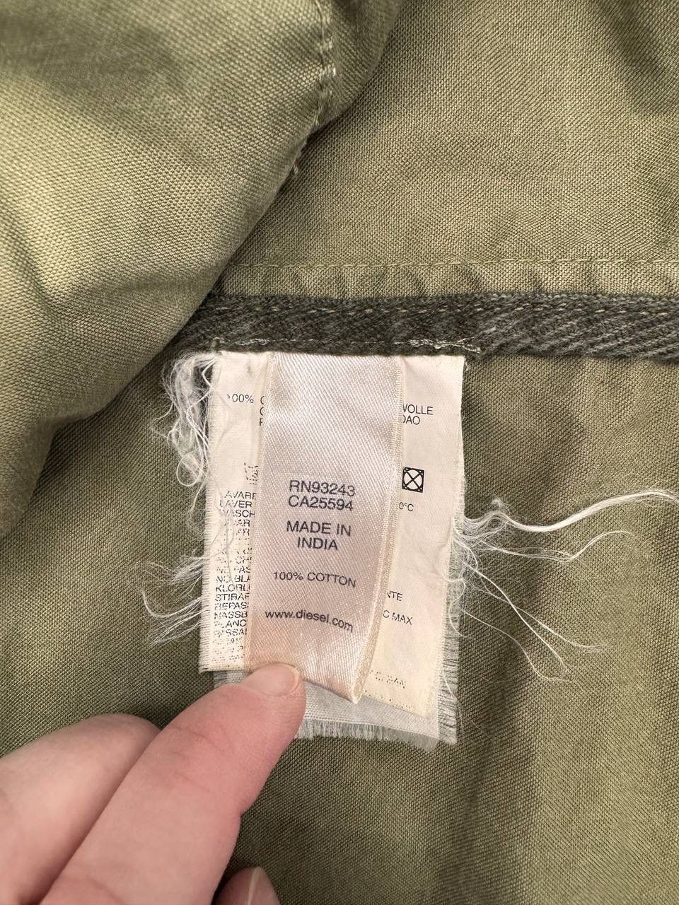 Diesel Diesel Men's Military Jacket Khaki Size L Size US L / EU 52-54 / 3 - 7 Thumbnail