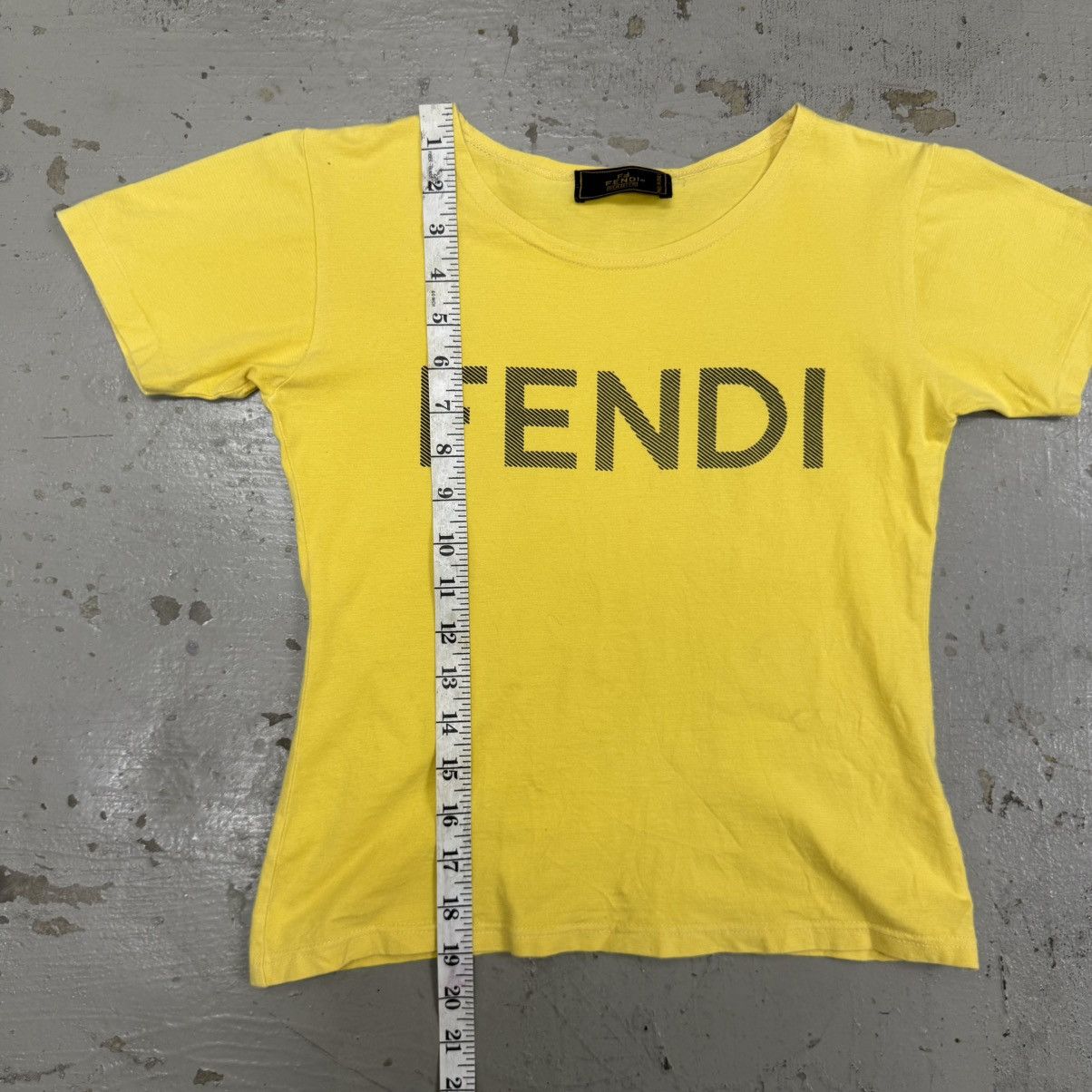 Fendi Vintage Fendi Yellow Top Size S / US 4 / IT 40 - 8 Thumbnail