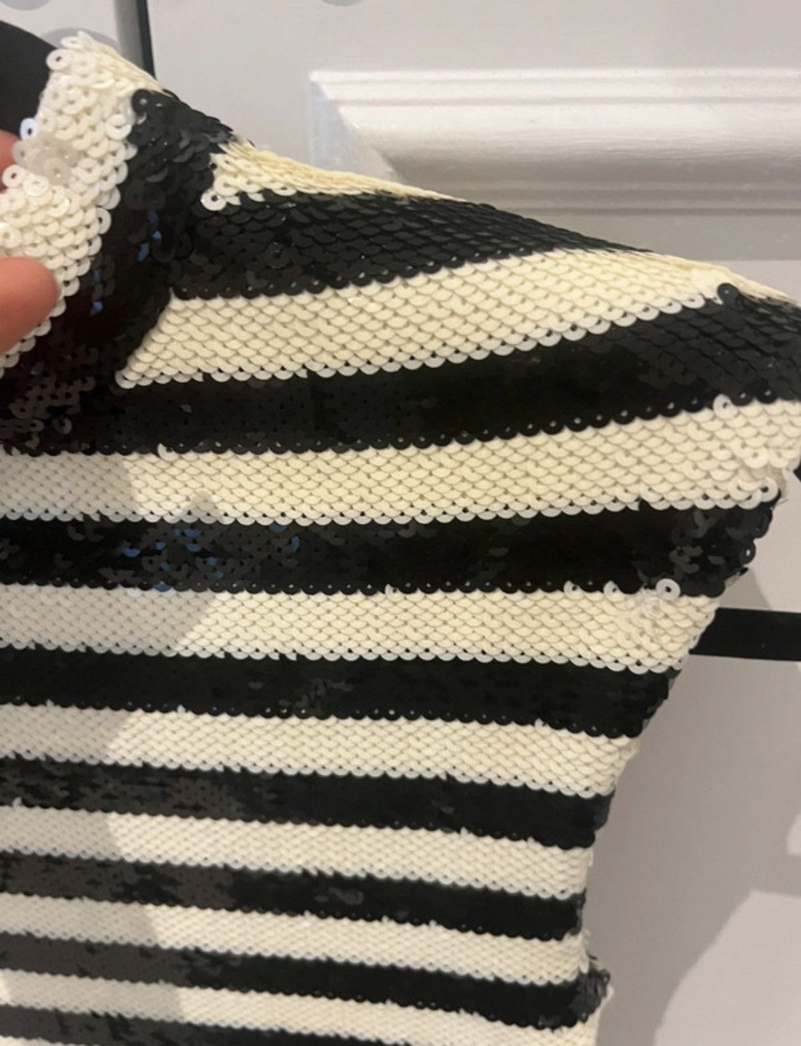 Saint Laurent Paris Saint Laurent sequinned tube dress Size S / US 4 / IT 40 - 4 Thumbnail