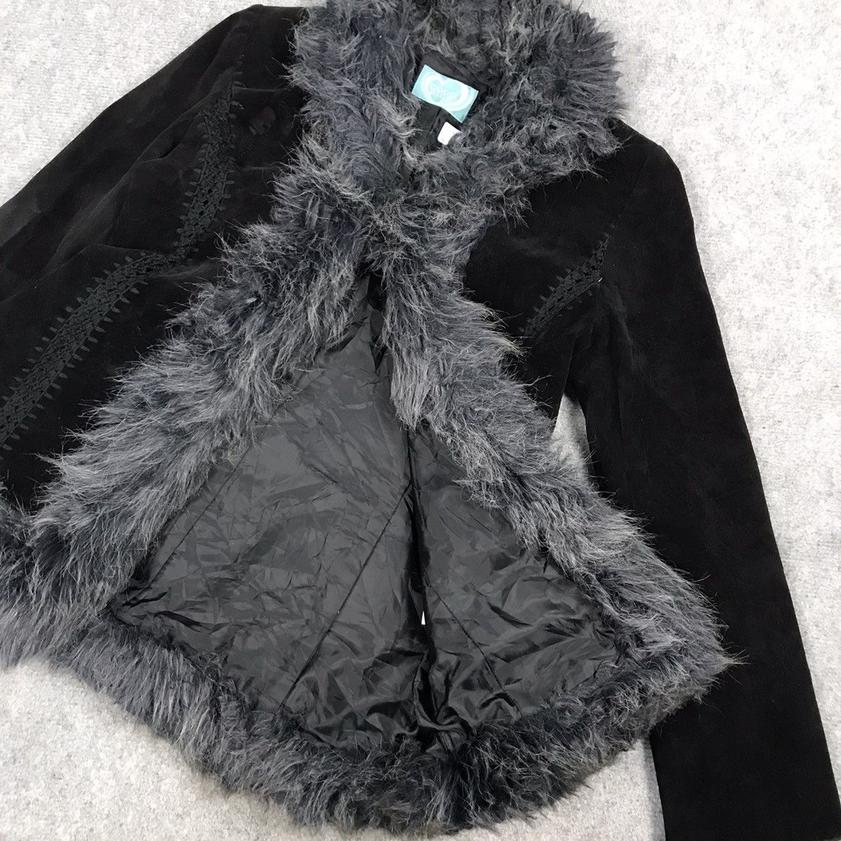 Japanese Brand CONA BLUE FUR JAPAN STYLE FADED JACKET Size US M / EU 48-50 / 2 - 7 Thumbnail