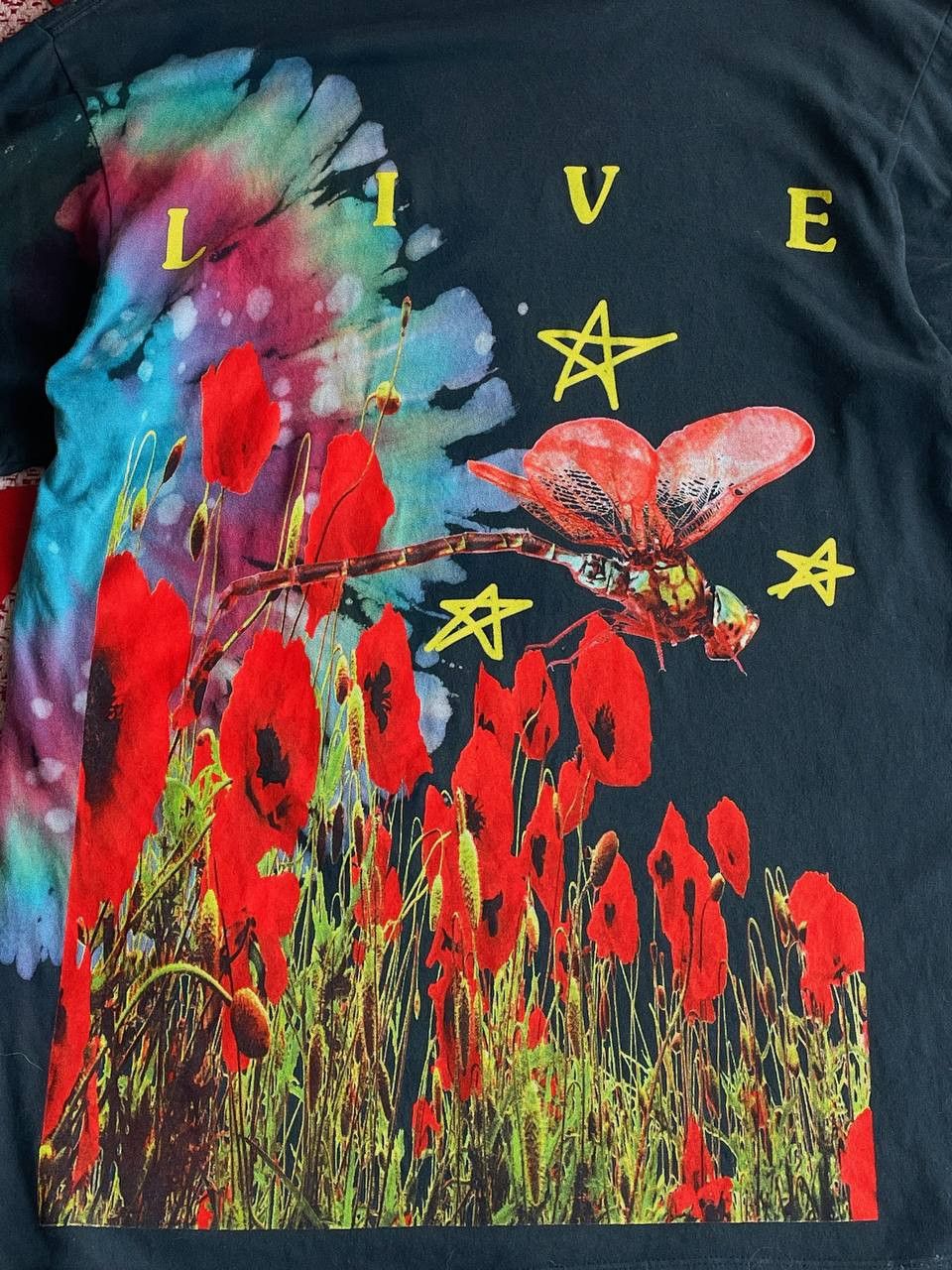 Travis Scott Astroworld Europe Tour 2019 T-Shirt Tie Dye Size US XL / EU 56 / 4 - 8 Thumbnail