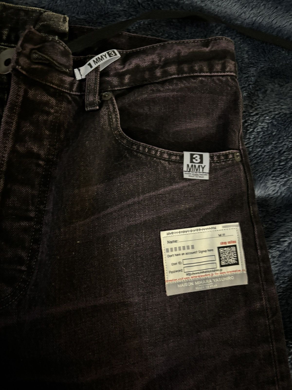Maison MIHARA YASUHIRO Maison Mihara Yasuhrio Denim Jeans Size US 30 / EU 46 - 2 Thumbnail