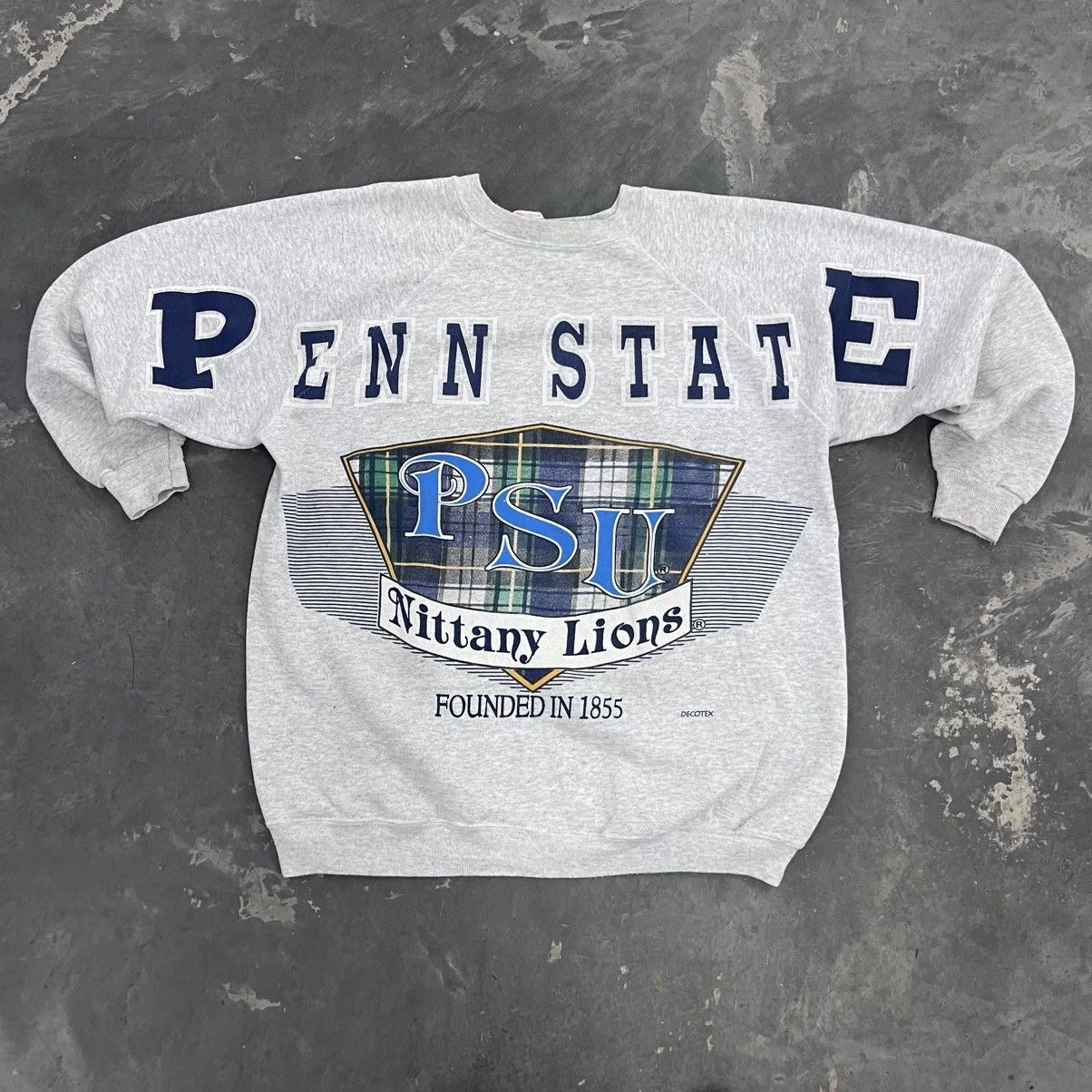 Vintage RARE Penn State Nittany Lions AOP Crewneck Hanes XXL Footbal Size US XXL / EU 58 / 5 - 1 Thumbnail