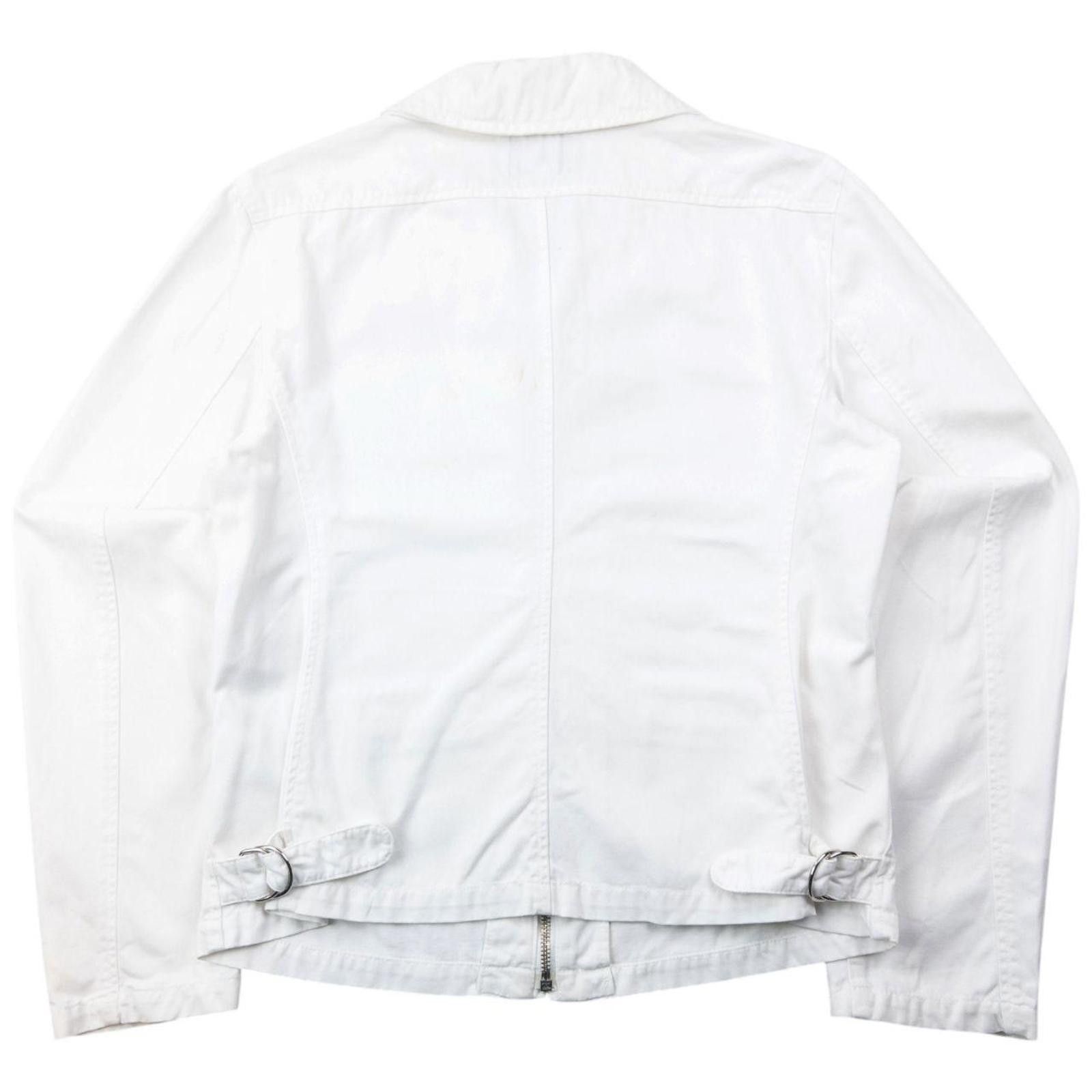 Armani Vintage 90s Armani Jeans Zip Up Jacket Womens Size S Size L / US 10 / IT 46 - 2 Thumbnail