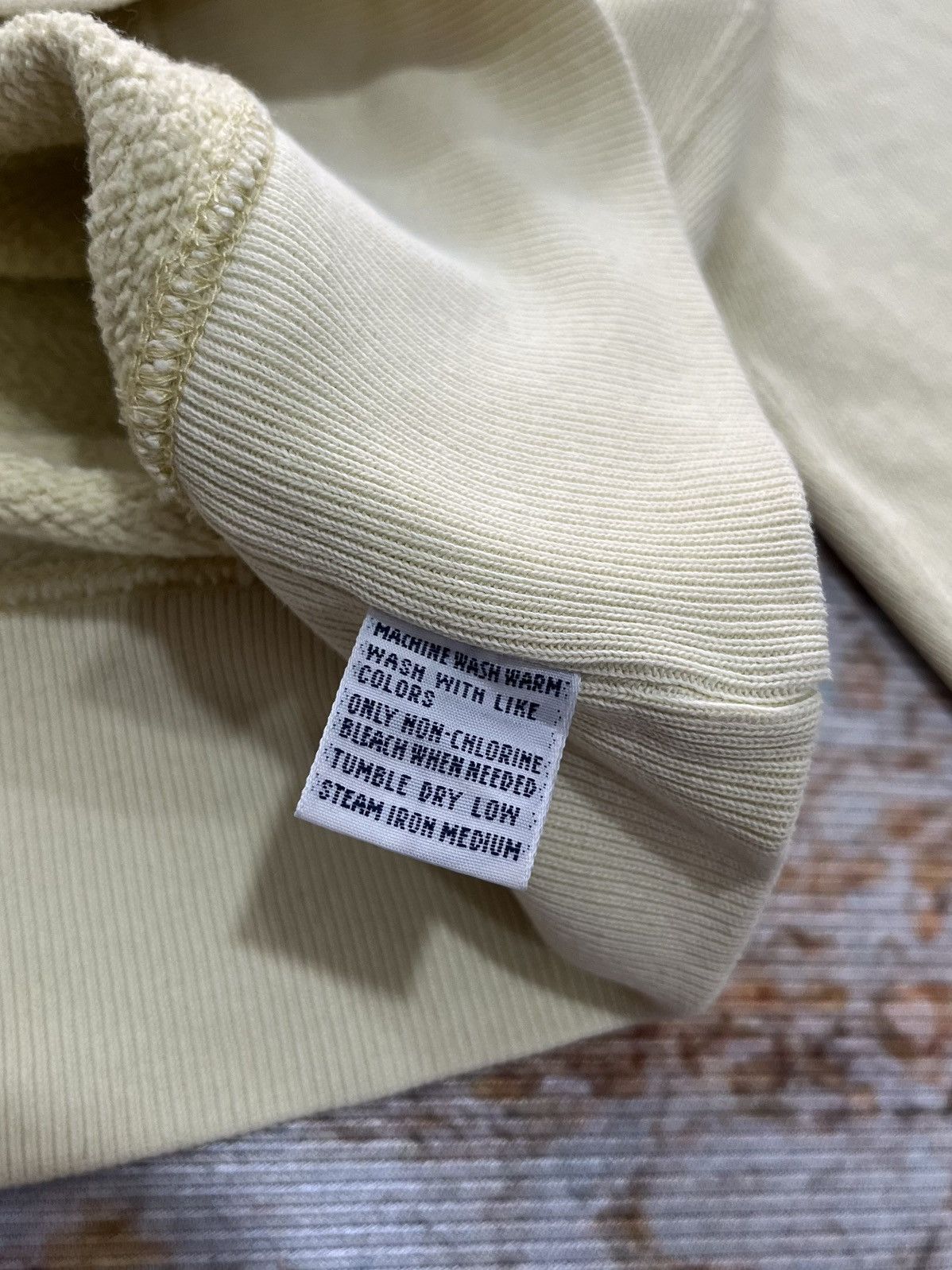 Polo Ralph Lauren Vintage Polo Ralph Lauren Yellow Overfitted Sweatshirt Size US L / EU 52-54 / 3 - 6 Thumbnail