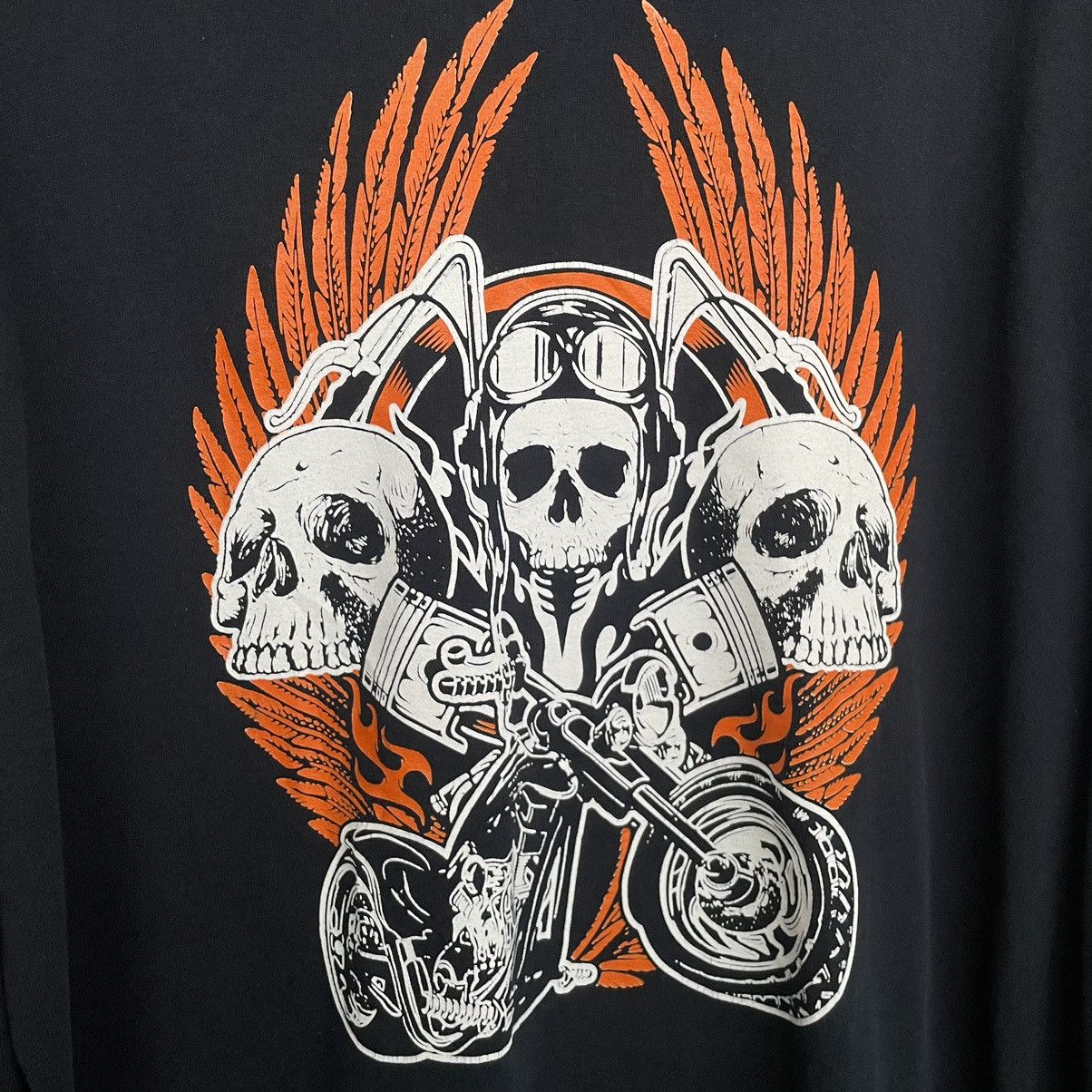 West Coast Choppers Y2K Good Bikes Bad Laws Choppers L/S T Shirt Size US XL / EU 56 / 4 - 3 Thumbnail