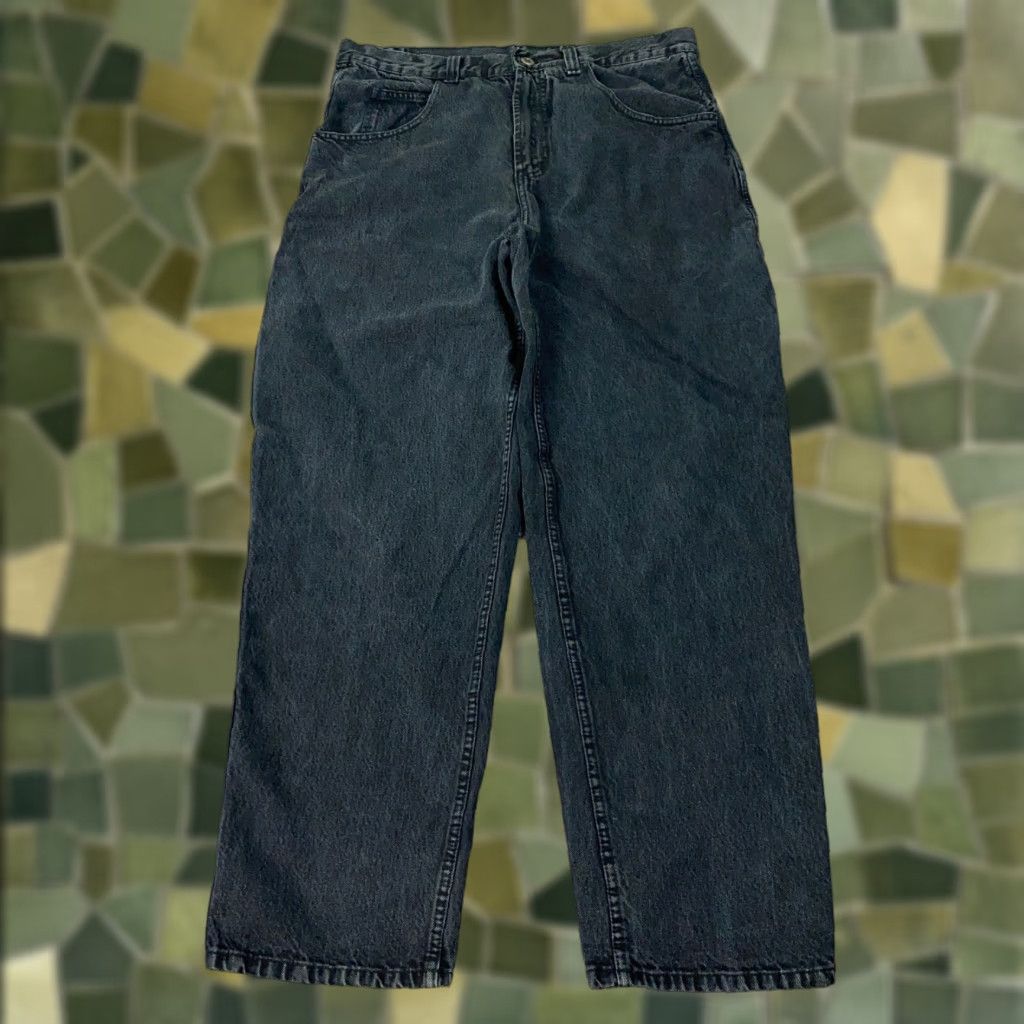 Vintage VINTAGE Unbranded Carpenter Jeans Men's Size 36 Loose Baggy Straight Blue Distressed 90s Grunge Retro Size US 36 / EU 52 - 1 Thumbnail