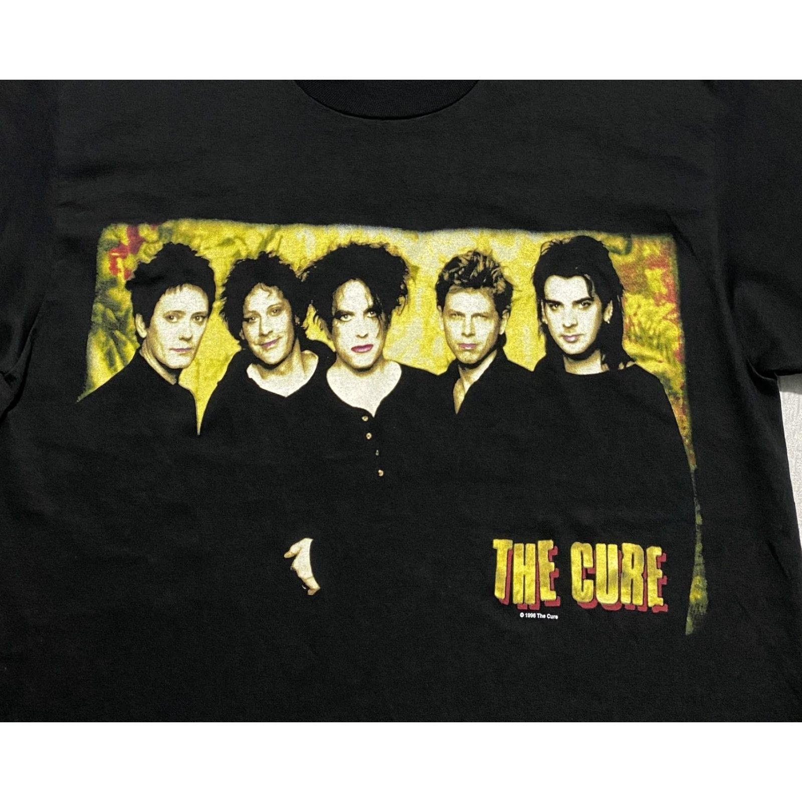 Anvil VINTAGE The Cure Shirt Mens XL Black 1996 Swing Tour Band Rock Concert 90s Size US XL / EU 56 / 4 - 2 Thumbnail