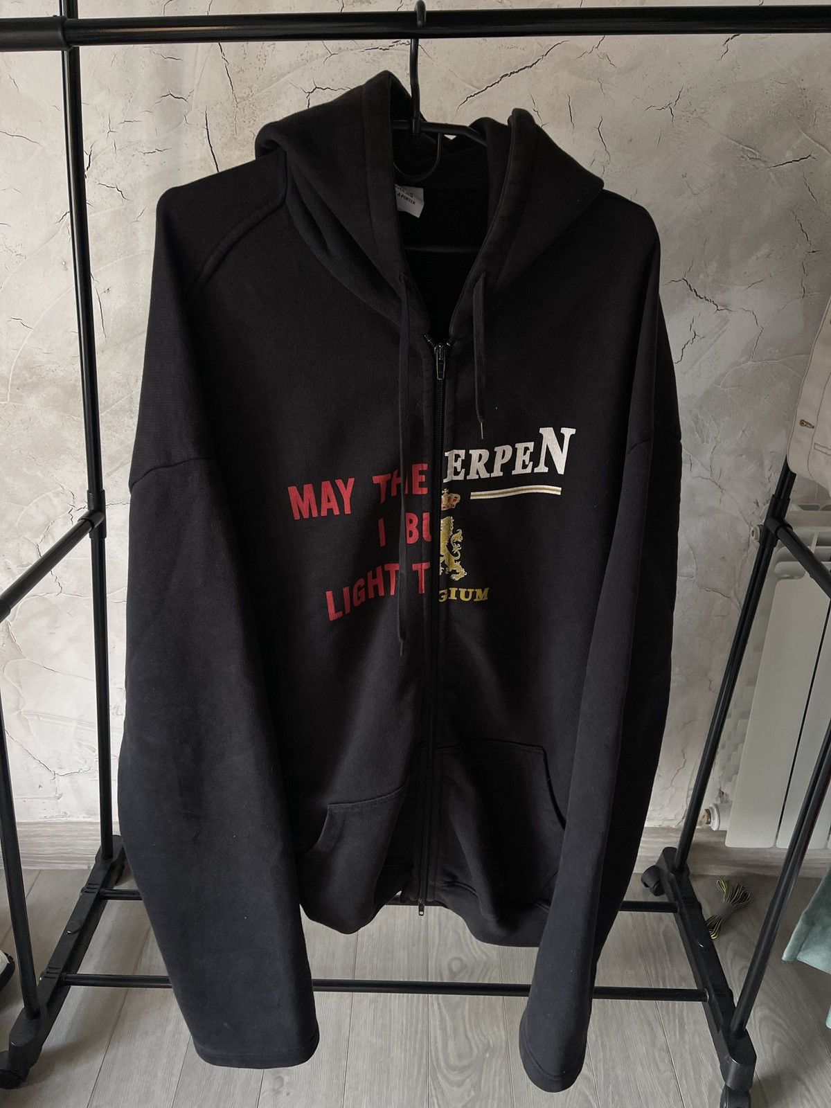 Vetements Vetements Cut-Up Reconstructed Antwerpen Hoodie | Grailed