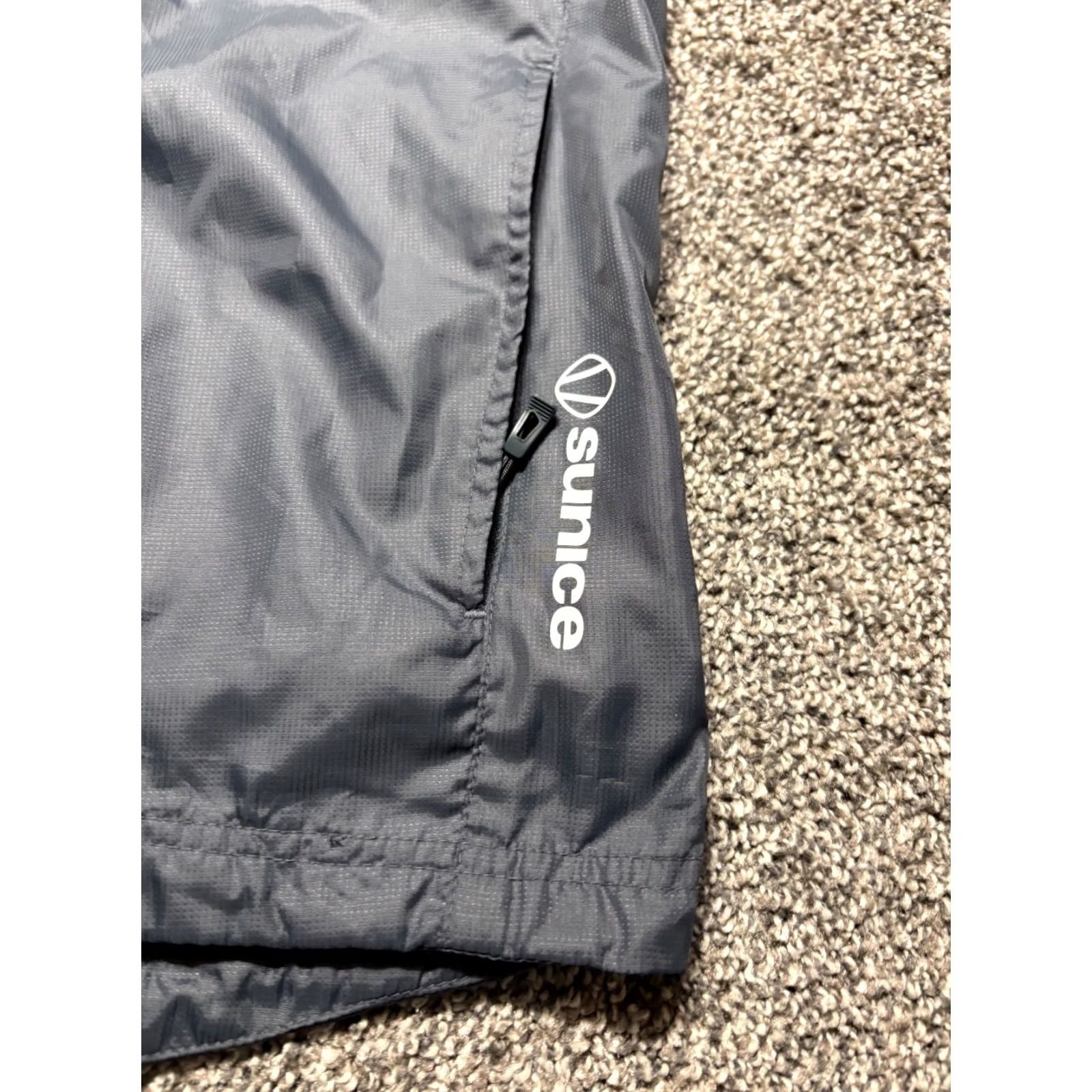 Black Halo Sunice Jacket Mens Small Black Half Zip Short Sleeve Performance Pullover Size US S / EU 44-46 / 1 - 4 Thumbnail