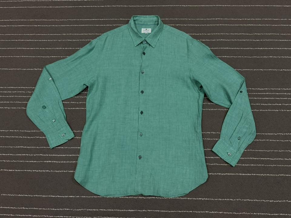 Lanvin LANVIN En Bleu linen button up S 2750 Size US S / EU 44-46 / 1 - 3 Thumbnail
