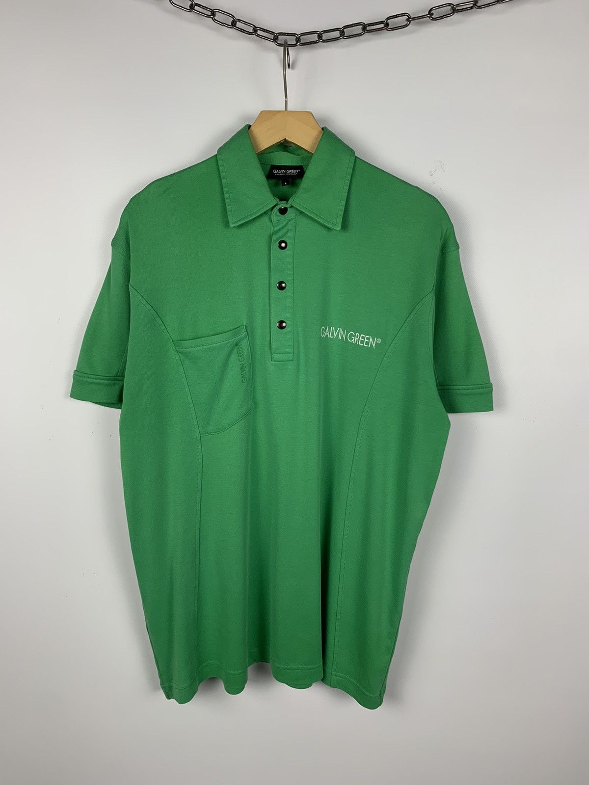 Galvin Green Vintage Galvin Green Pocket Polo Shirt Buttons Size US L / EU 52-54 / 3 - 1 Thumbnail