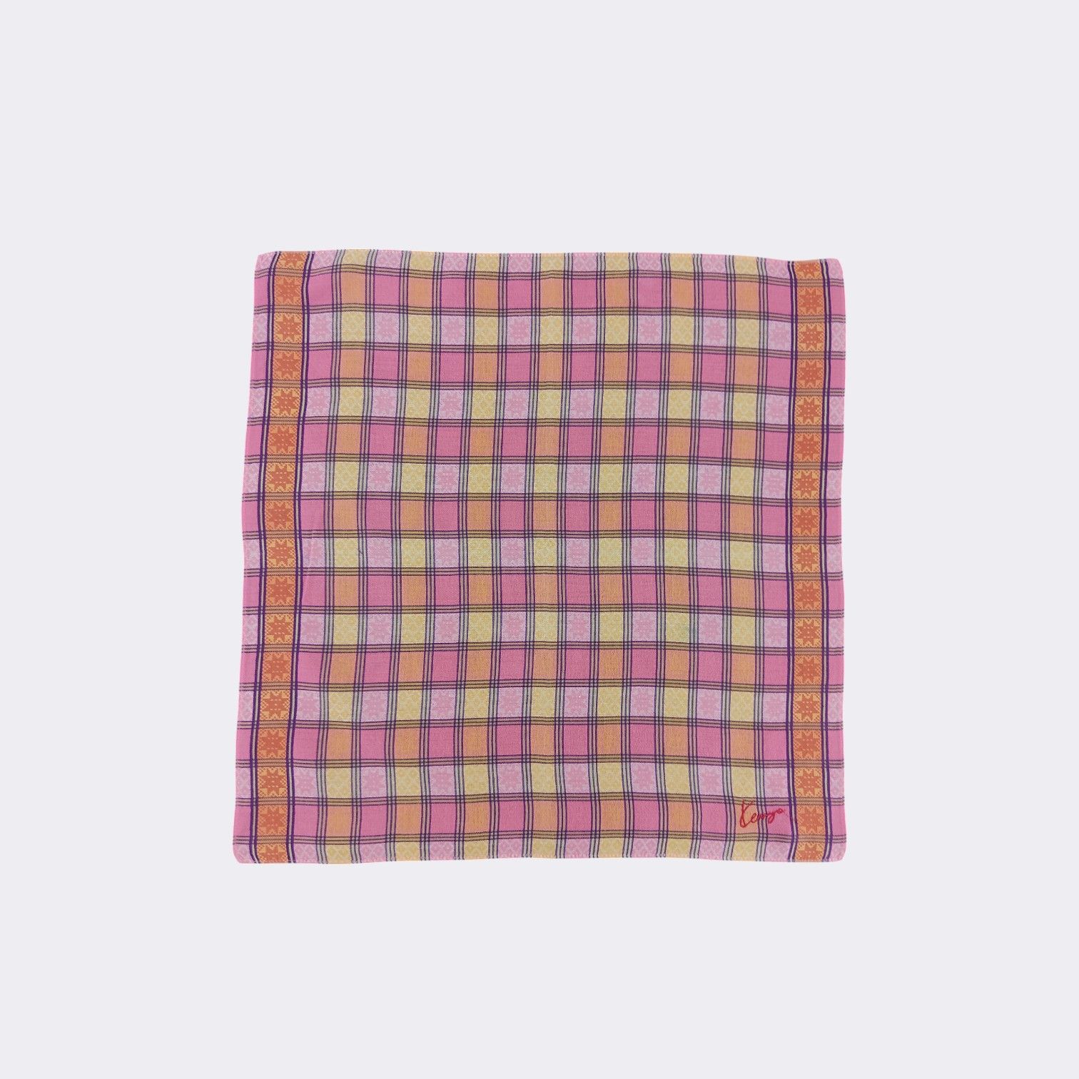 Kenzo Vintage Kenzo Handkerchief Neckerchief Bandana H418M Size ONE SIZE - 2 Thumbnail