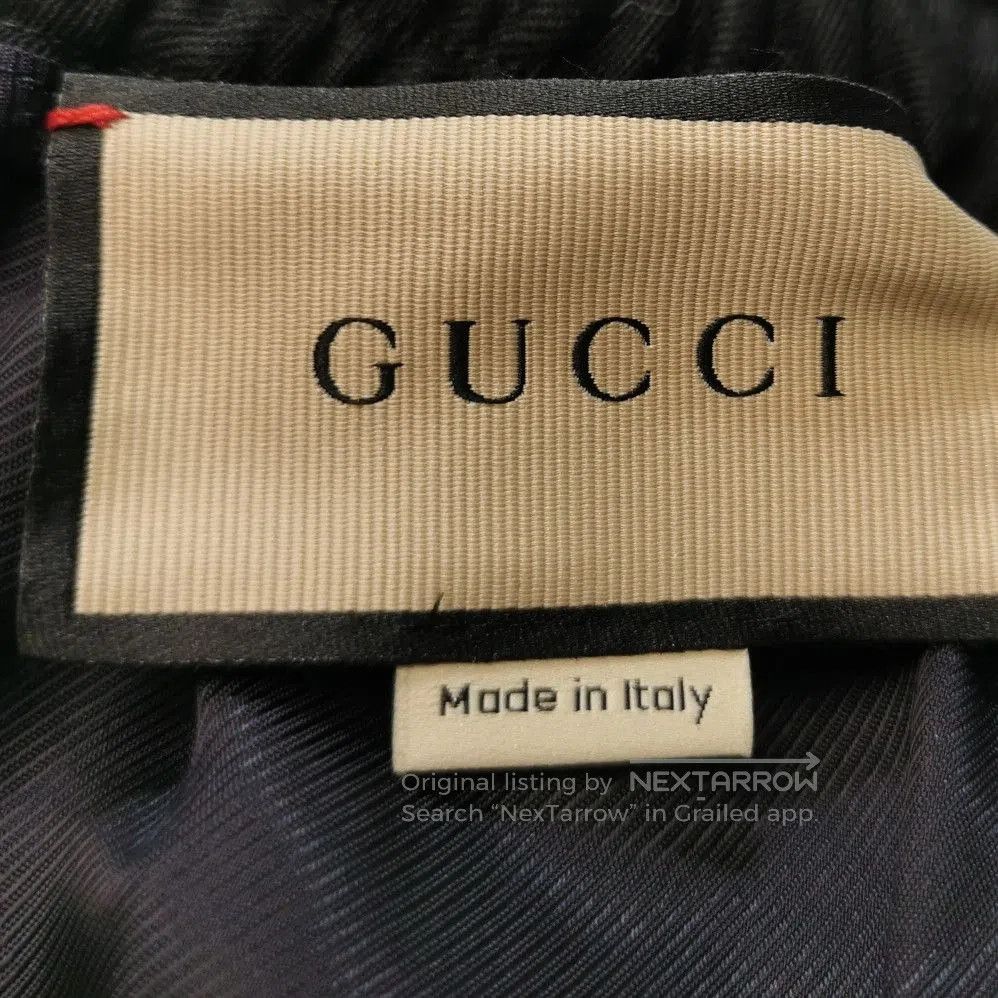 Gucci Navy Elastic Waist Shorts with Contrast Trim. Size US XS / EU 42 / 0 - 2 Thumbnail