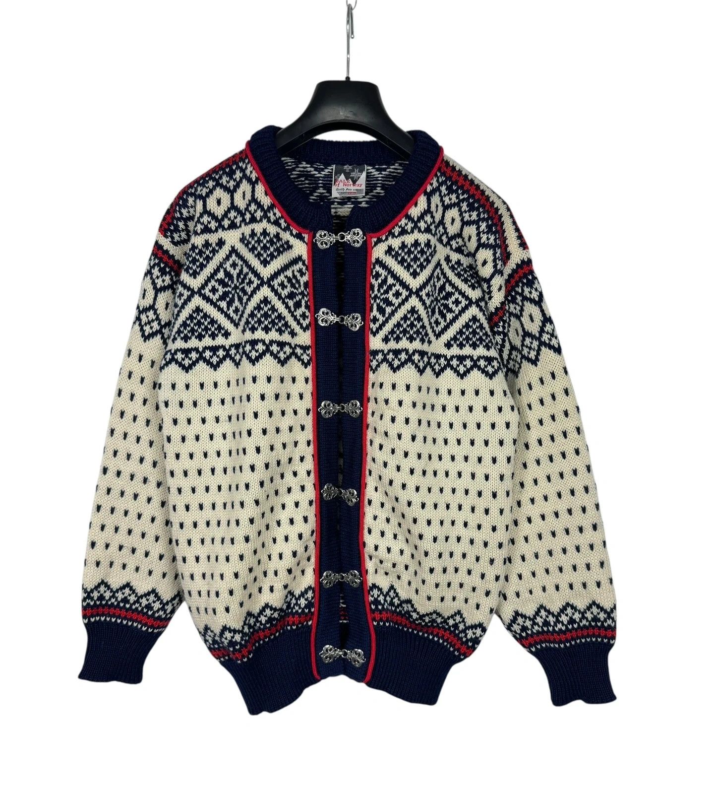 Dale Of Norway Dale Of Norway Fair Isle Handknit Cardigan Wool size L Size L / US 10 / IT 46 - 9 Thumbnail