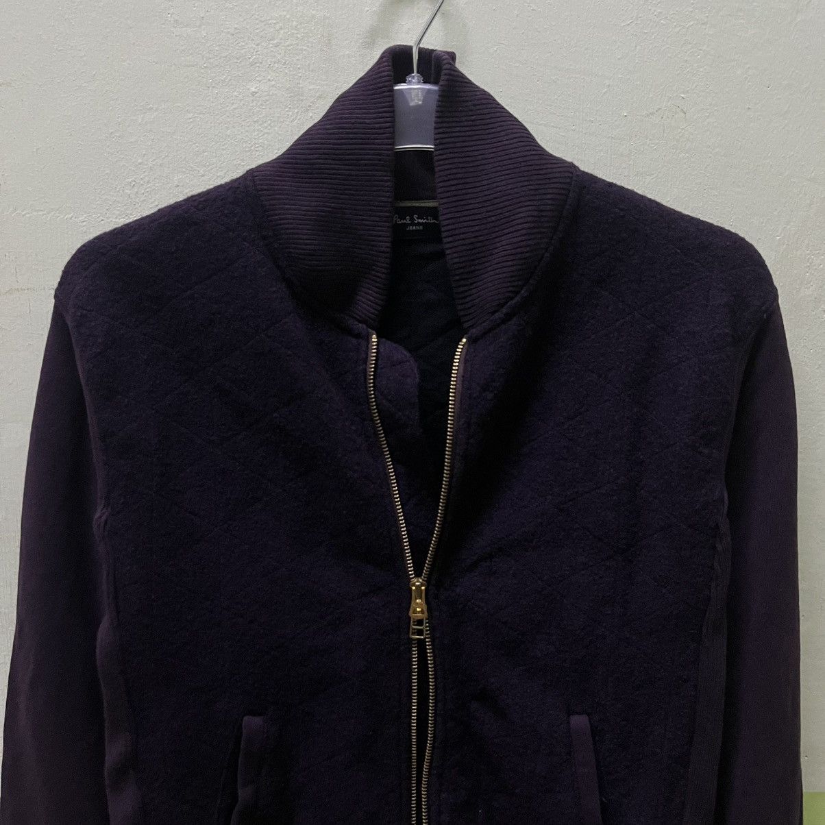Paul Smith Rare Paul Smith Jeans Dark Purple Bomber Jacket Size US XS / EU 42 / 0 - 3 Thumbnail